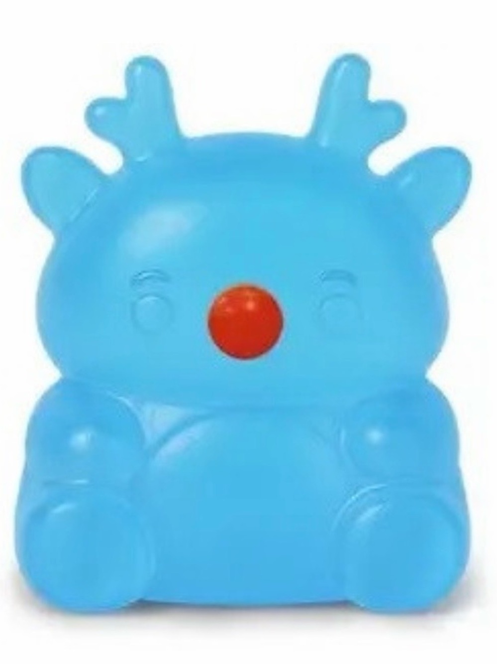 Squishy Top Trenz Super Duper Sugar Squisher Rudy Reindeer Holiday Edition Blue